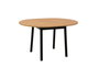 Hanah Home Mesa de Comedor Extensible Oliver - Roble y Negro